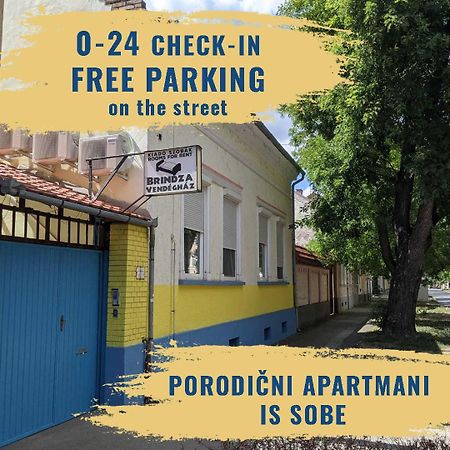 Hotel Brindza Vendeghaz Segedyn Zewnętrze zdjęcie