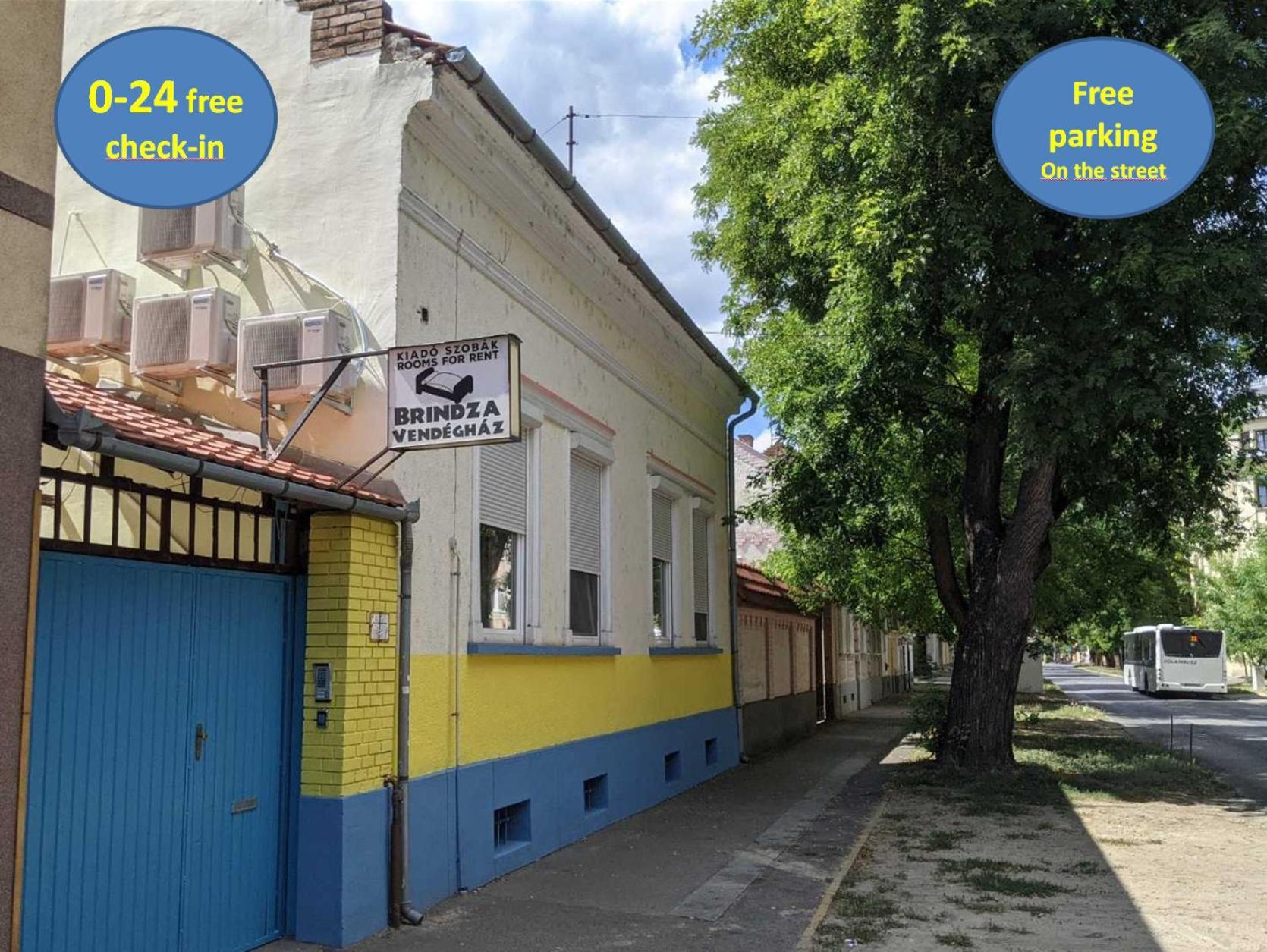 Hotel Brindza Vendeghaz Segedyn Zewnętrze zdjęcie